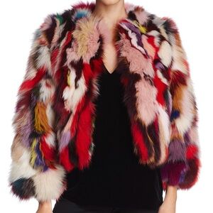 Rebecca Minkoff Rachel Real Fox-Fur Jacket
